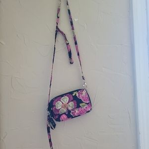 Vera Bradley mini purse/wallet style